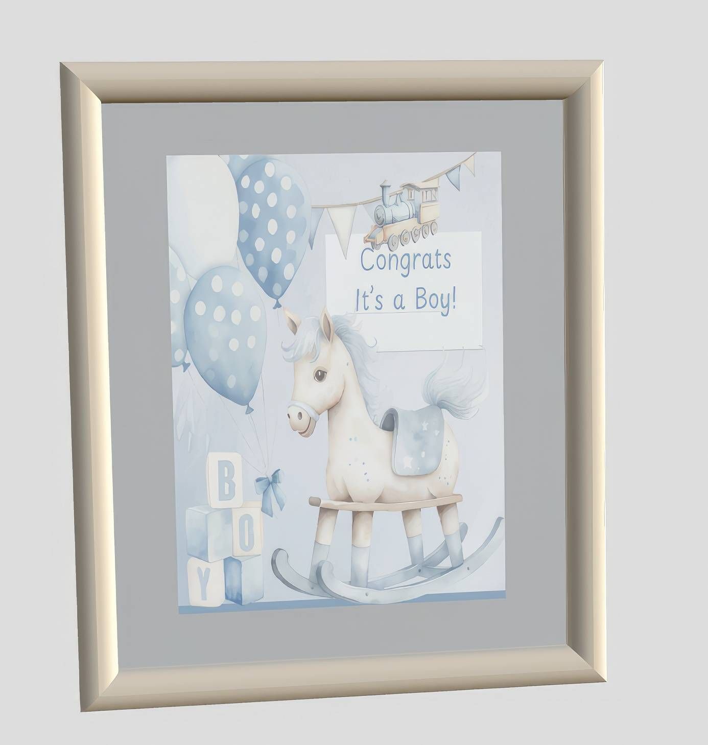 Baby boy framed prints mod for The Sims 4 