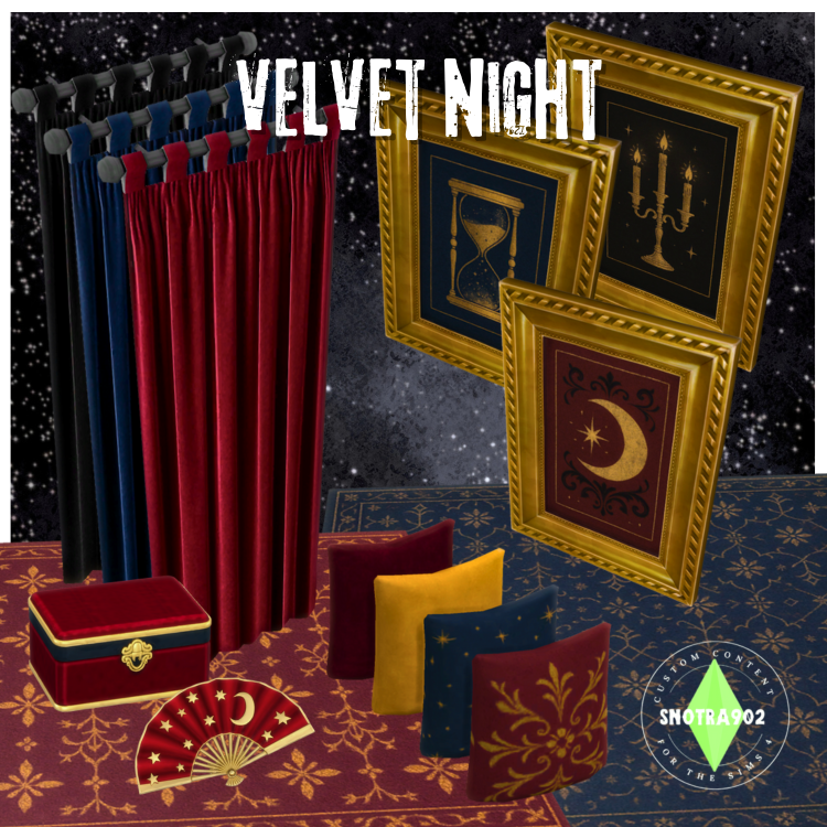 Velvet Night mod for The Sims 4 