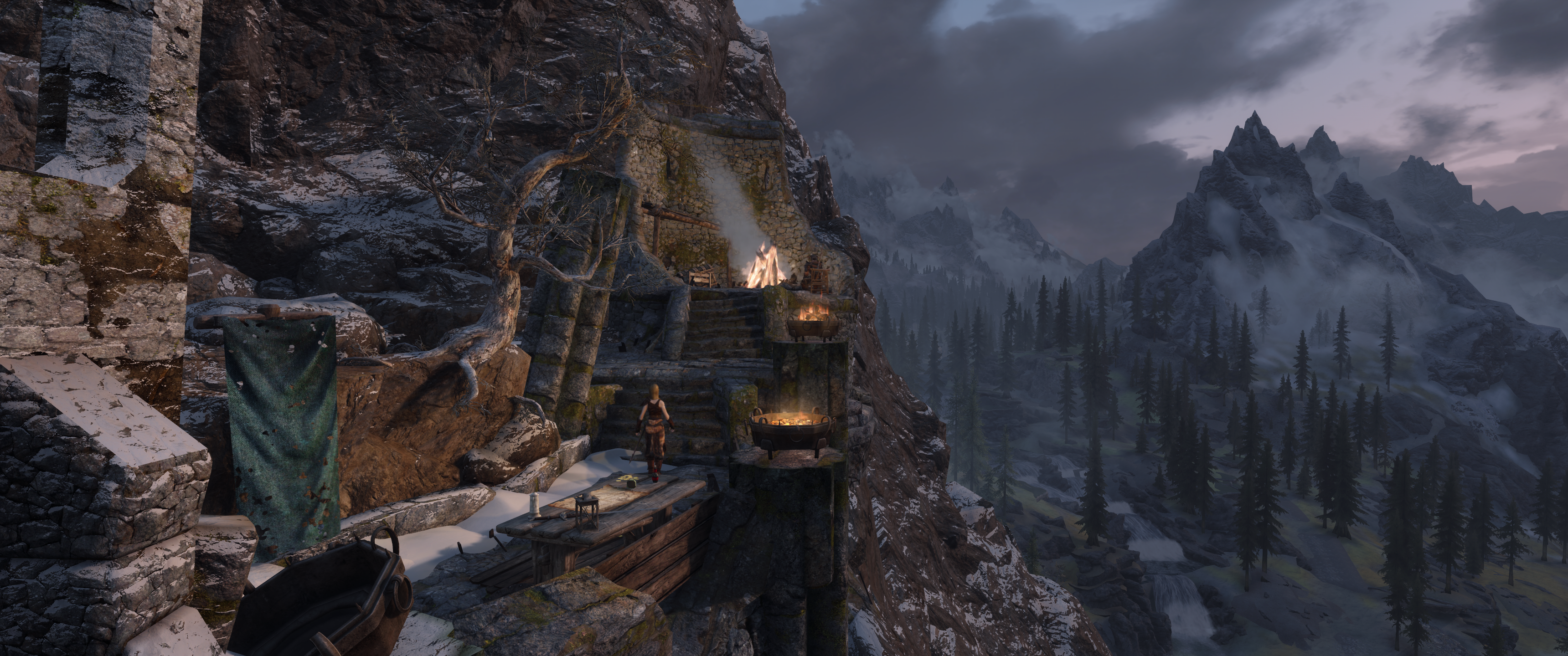 White River Watch mod for The Elder Scrolls V: Skyrim Special Edition