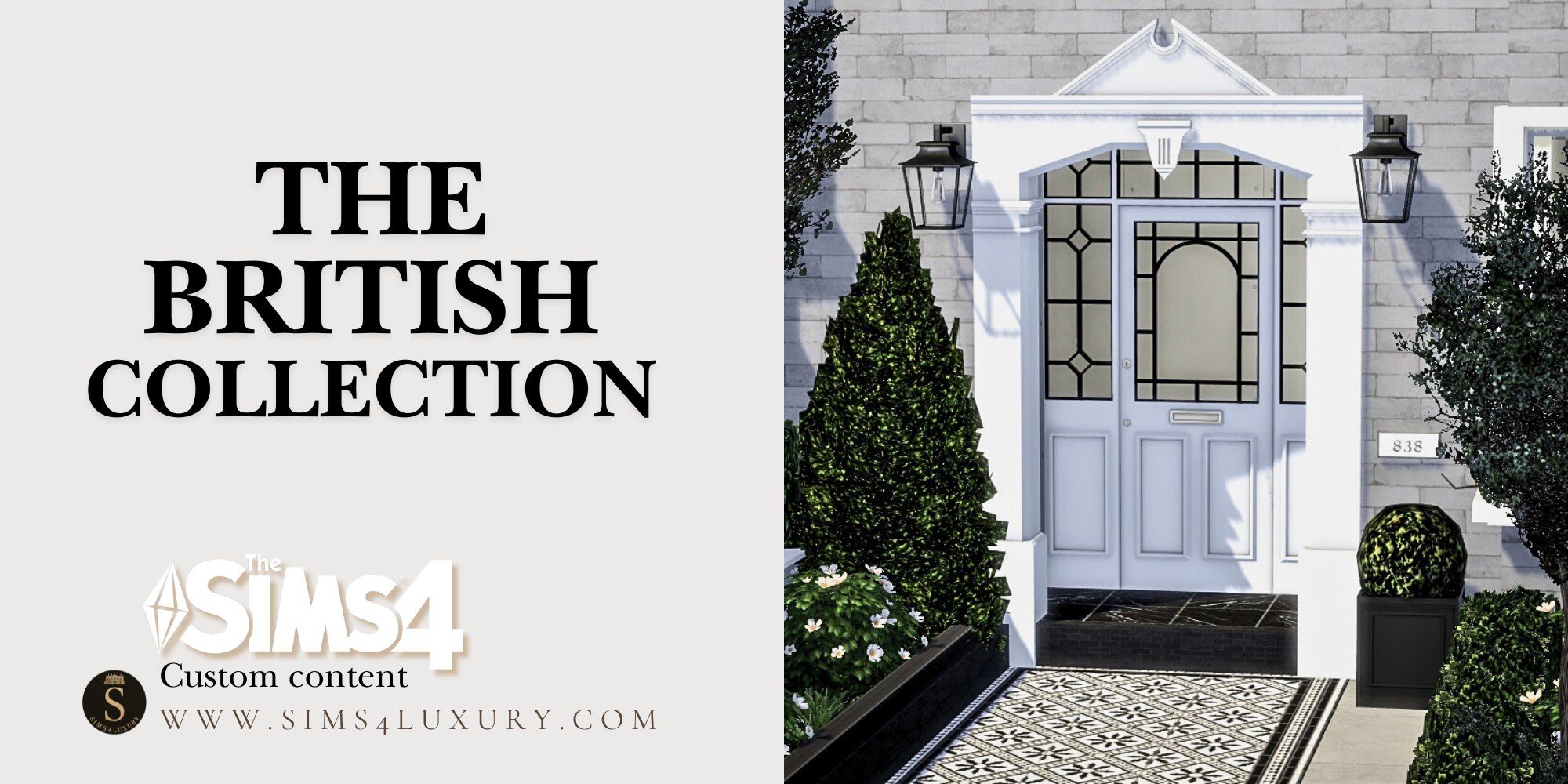 Sims4Luxury - The British Collection mod for The Sims 4 