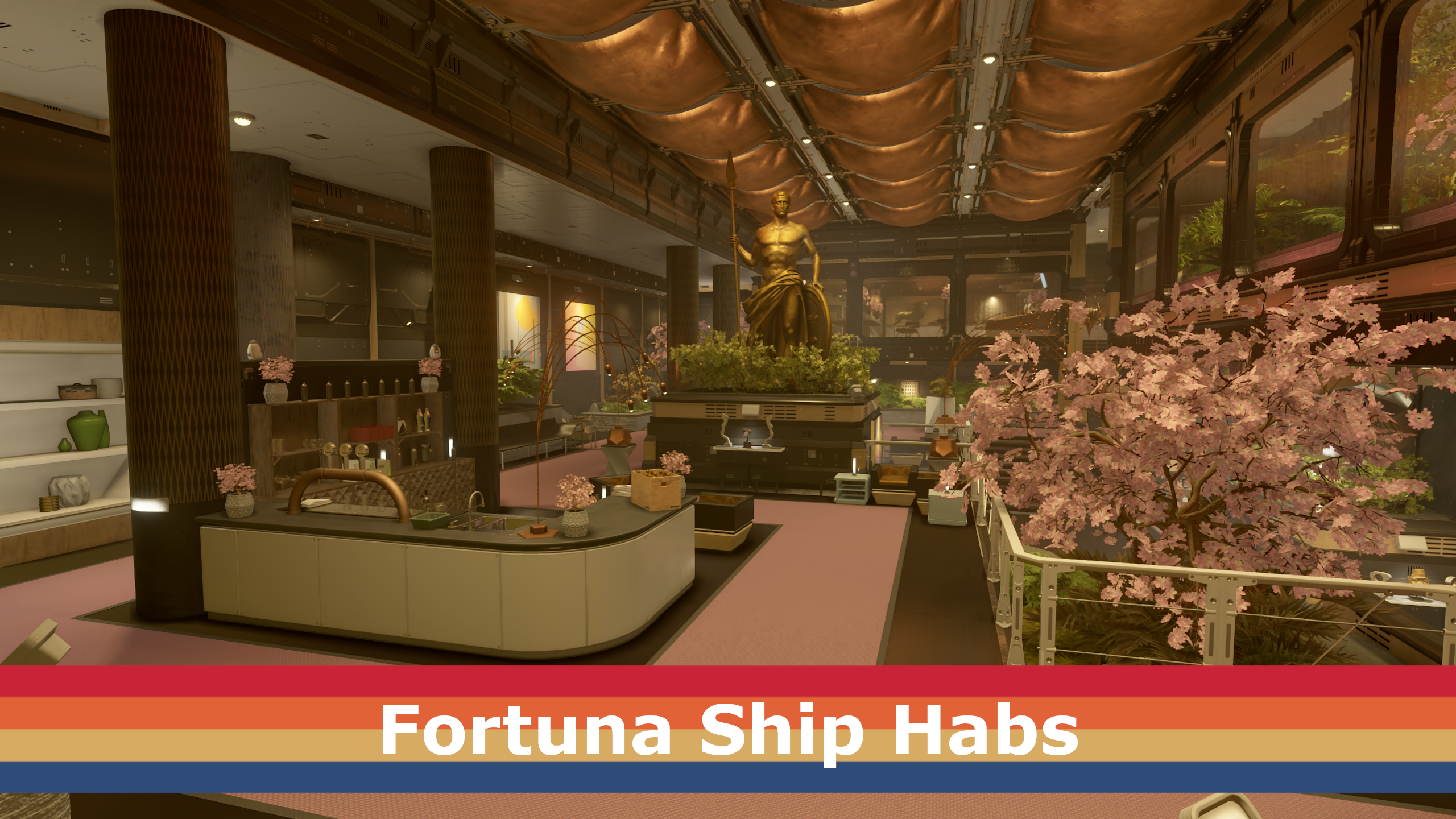 Fortuna Ship Habs mod for Starfield