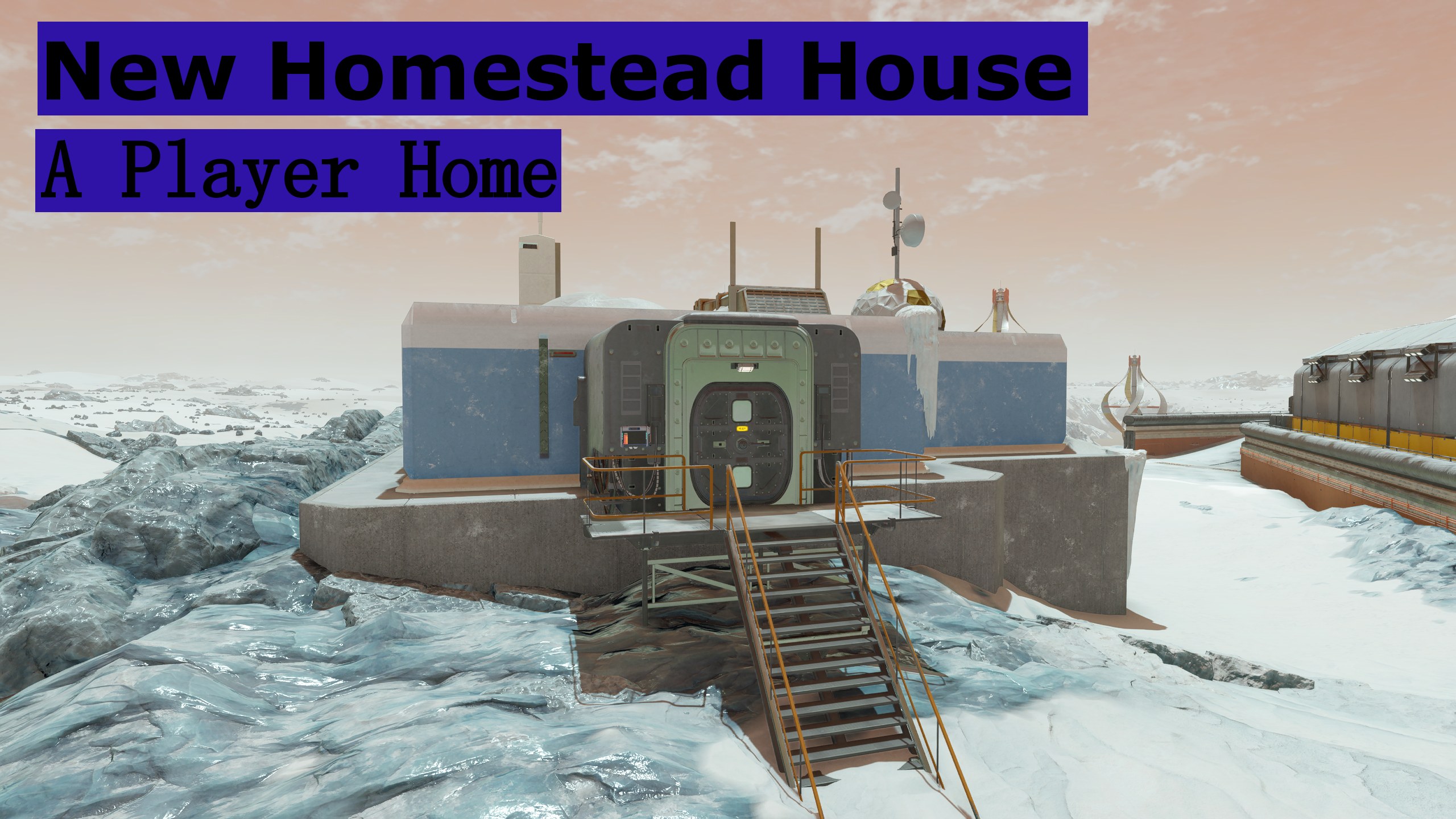 New Homestead House - A Player Home mod for Starfield