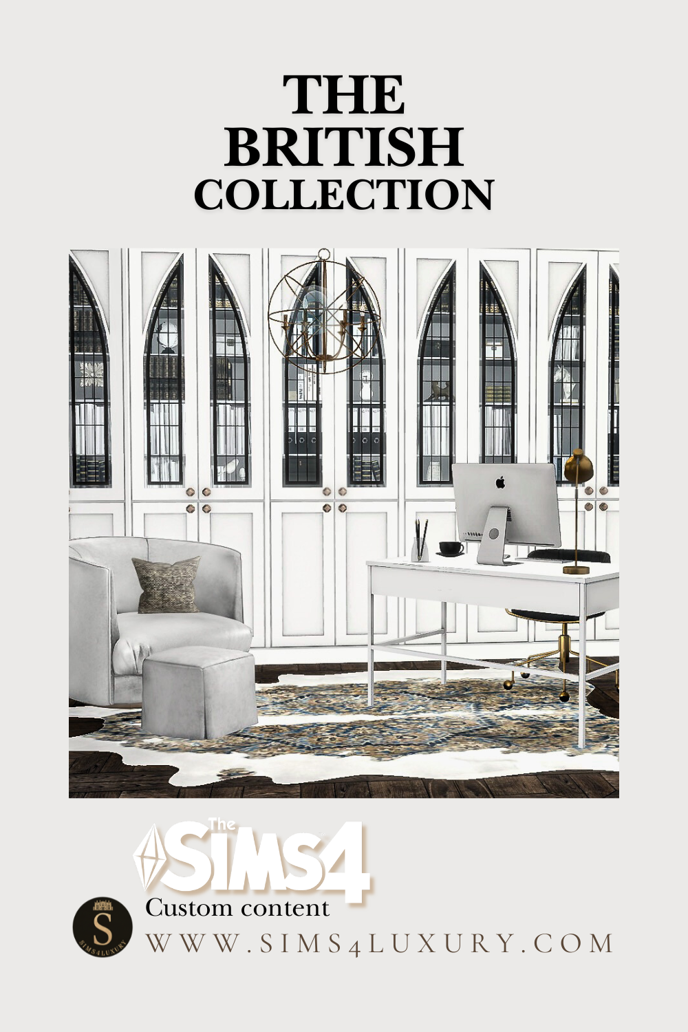 Sims4Luxury - The British Collection mod for The Sims 4 