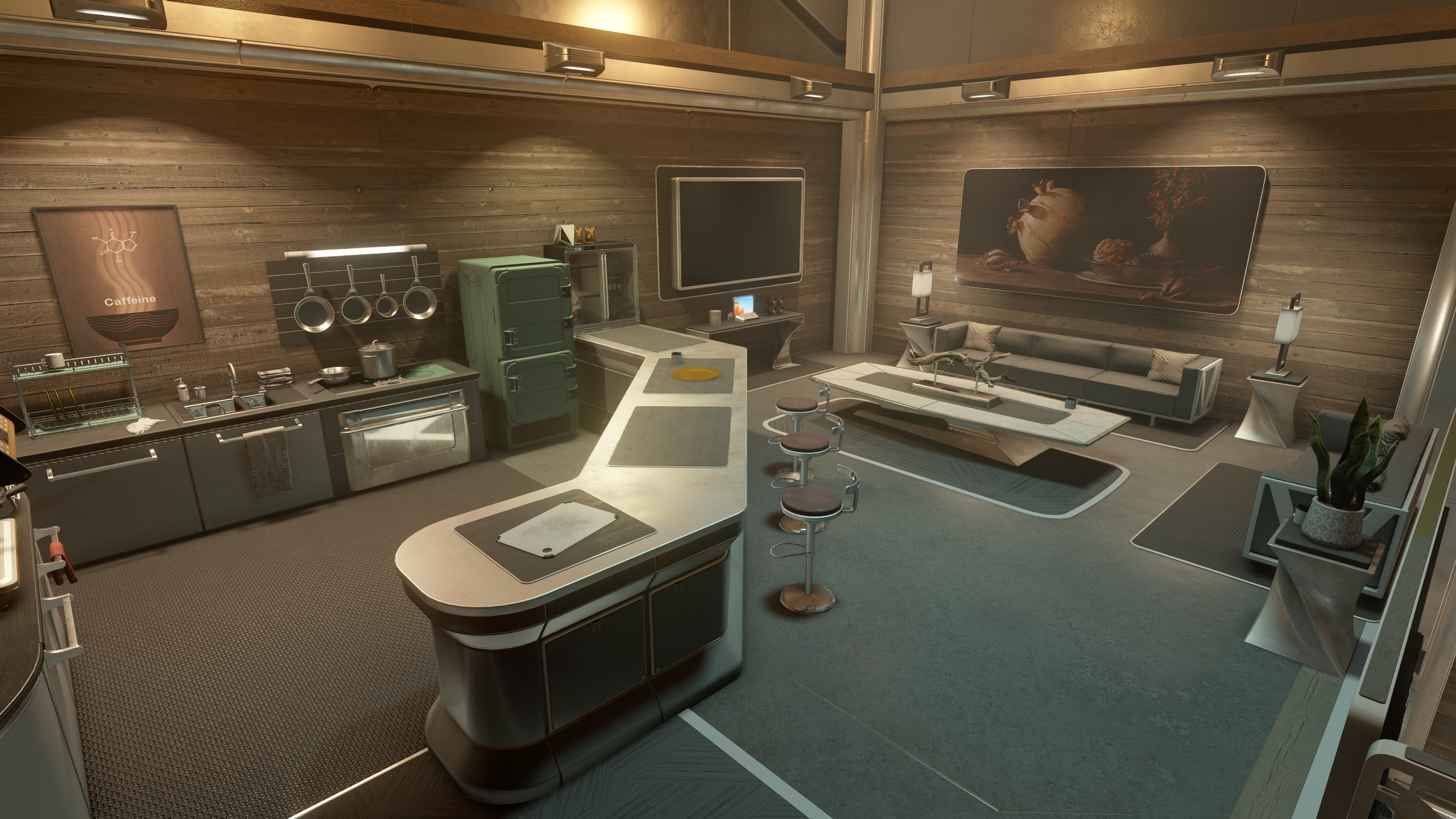 Bayus Penthouse as Player Home Apartment mod for Starfield