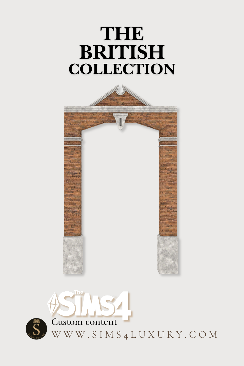 Sims4Luxury - The British Collection mod for The Sims 4 
