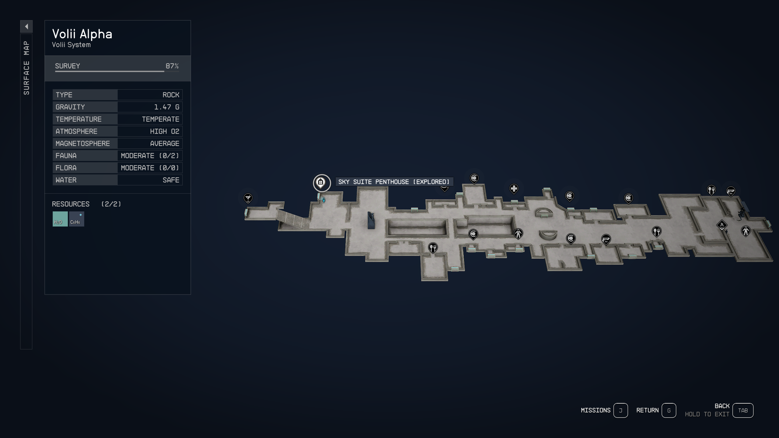 Bayus Penthouse as Player Home Apartment mod for Starfield