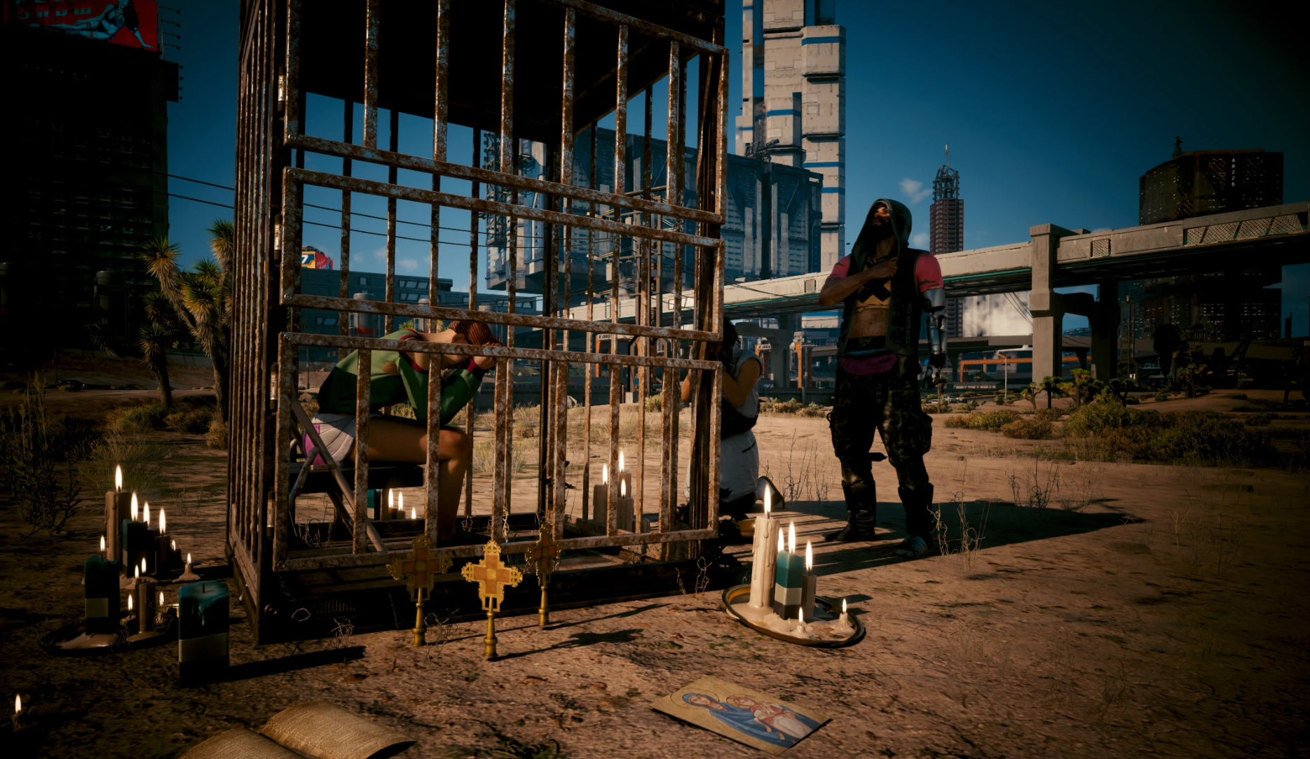 Ghosts of Night City Pt 2 - Small Immersive Encounters mod for Cyberpunk 2077