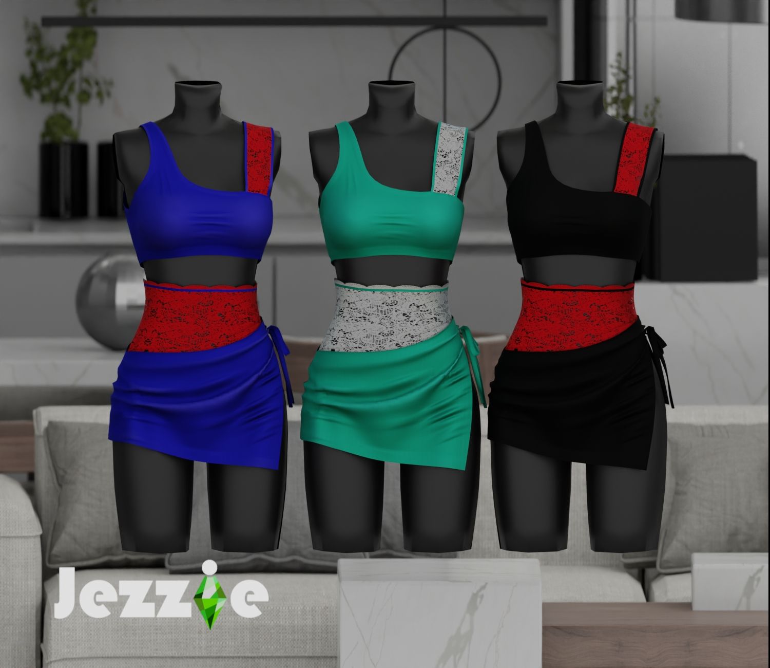 Jezzie.Ts4- Yukira mod for The Sims 4 