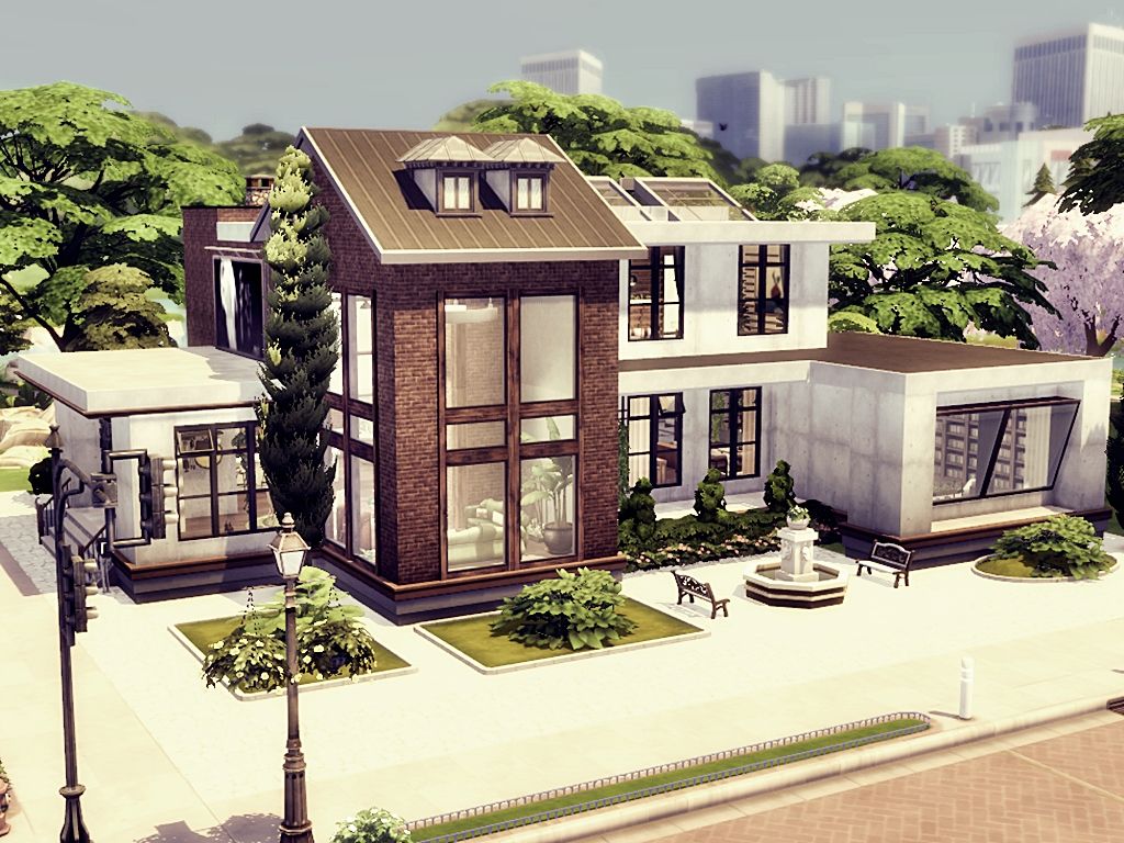 Industrial loft Sky II mod for The Sims 4 