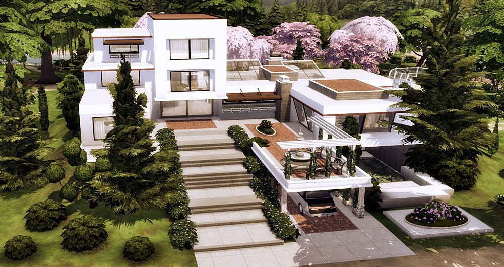 BEL AIR LUXURY mod for The Sims 4 