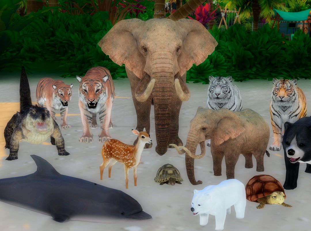 Animals Time (9 ITEMS) mod for The Sims 4 