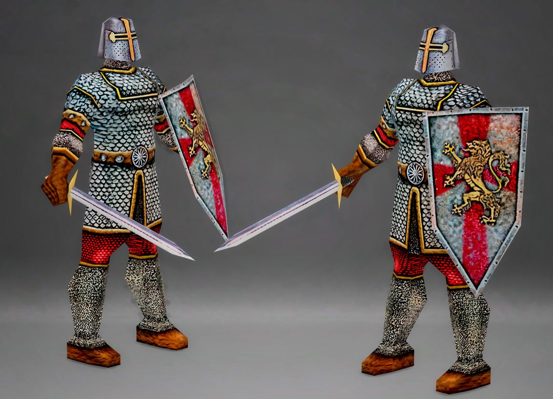MEDIEVAL KNIGHT mod for The Sims 4 