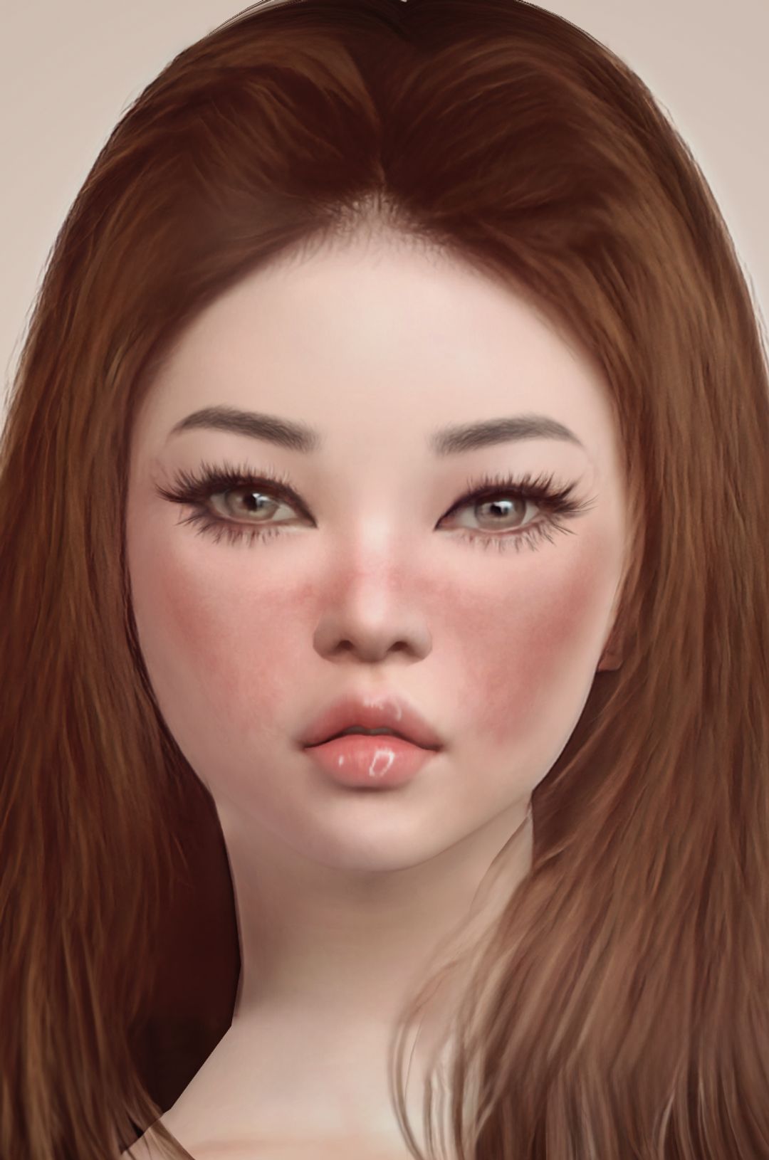 Rosacea All Ages mod for The Sims 4 