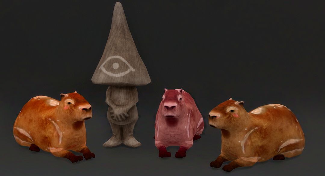 Capybara:Garden gnome mod for The Sims 4 