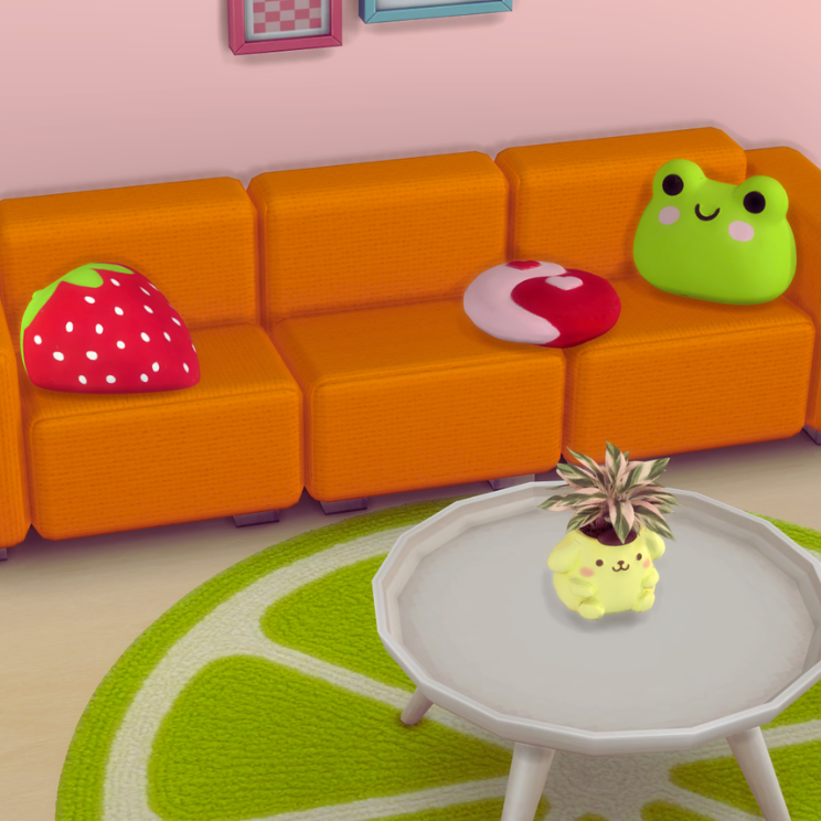 Decorative Fun Pillow mod for The Sims 4 