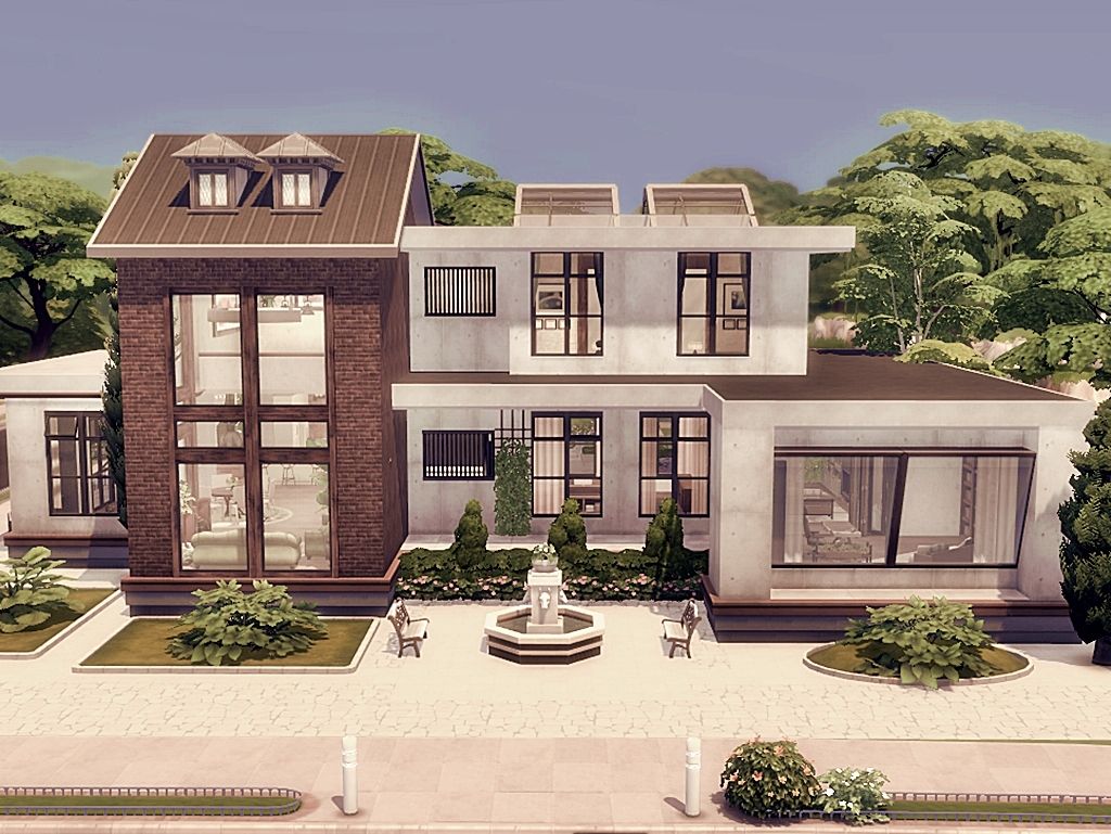 Industrial loft Sky II mod for The Sims 4 