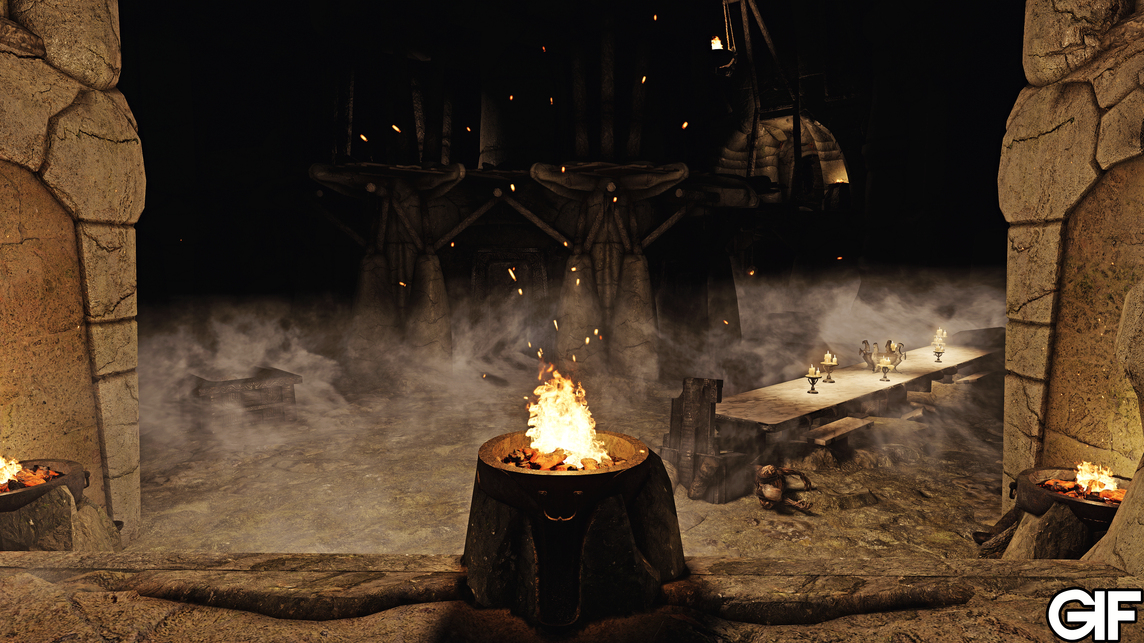 SIMP - Supreme Interior Mist Particles mod for The Elder Scrolls V: Skyrim Special Edition