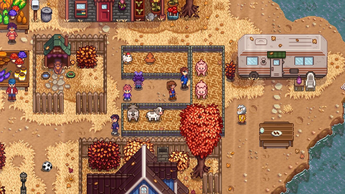 Locational Farm Animal Sounds (Positional Audio - Ambience - Immersive - Cows Pigs Goats Chickens) mod for Stardew Valley