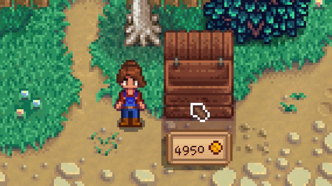 Shipping Bin Label (Fixed - Continued - Summary - Tooltip - 1.6) mod for Stardew Valley