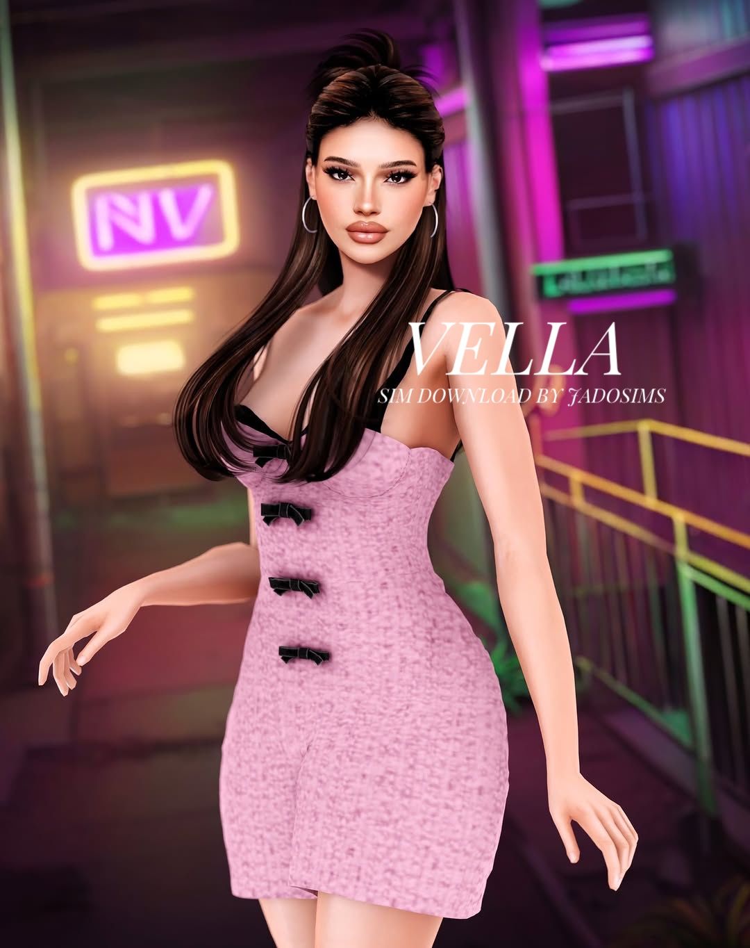 Vella (Sim Download) mod for The Sims 4 