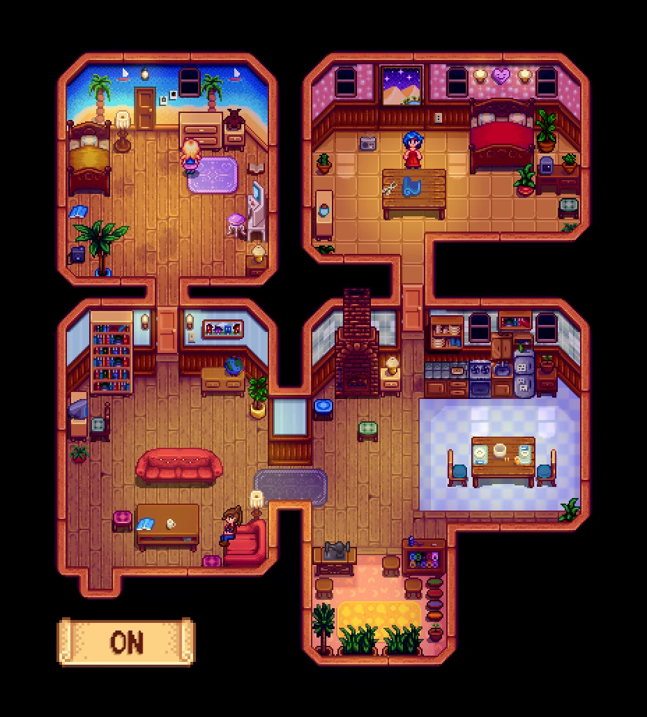 Turn on the Lights mod for Stardew Valley