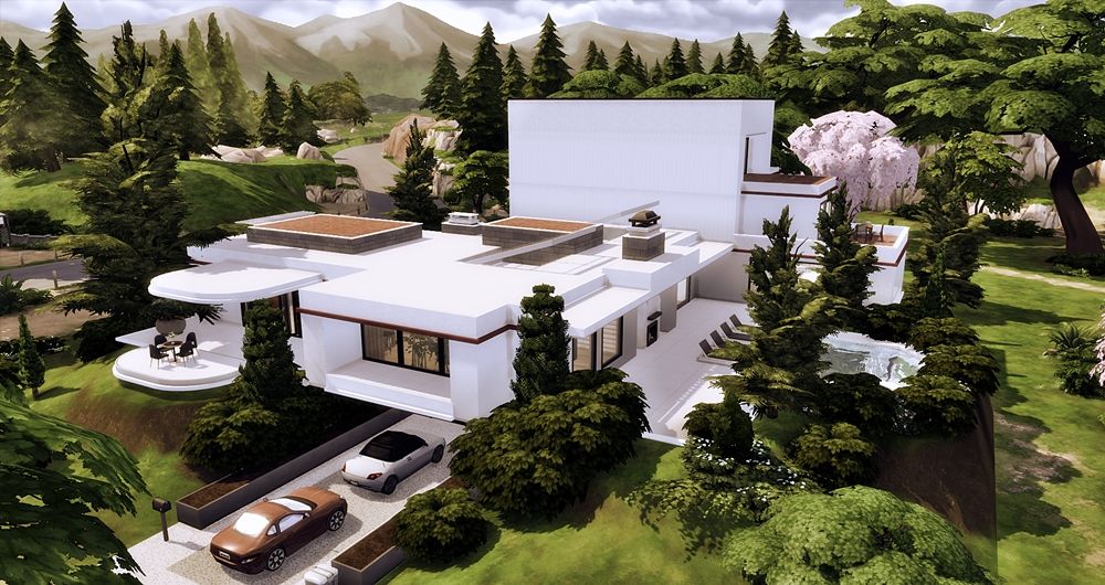 BEL AIR LUXURY mod for The Sims 4 