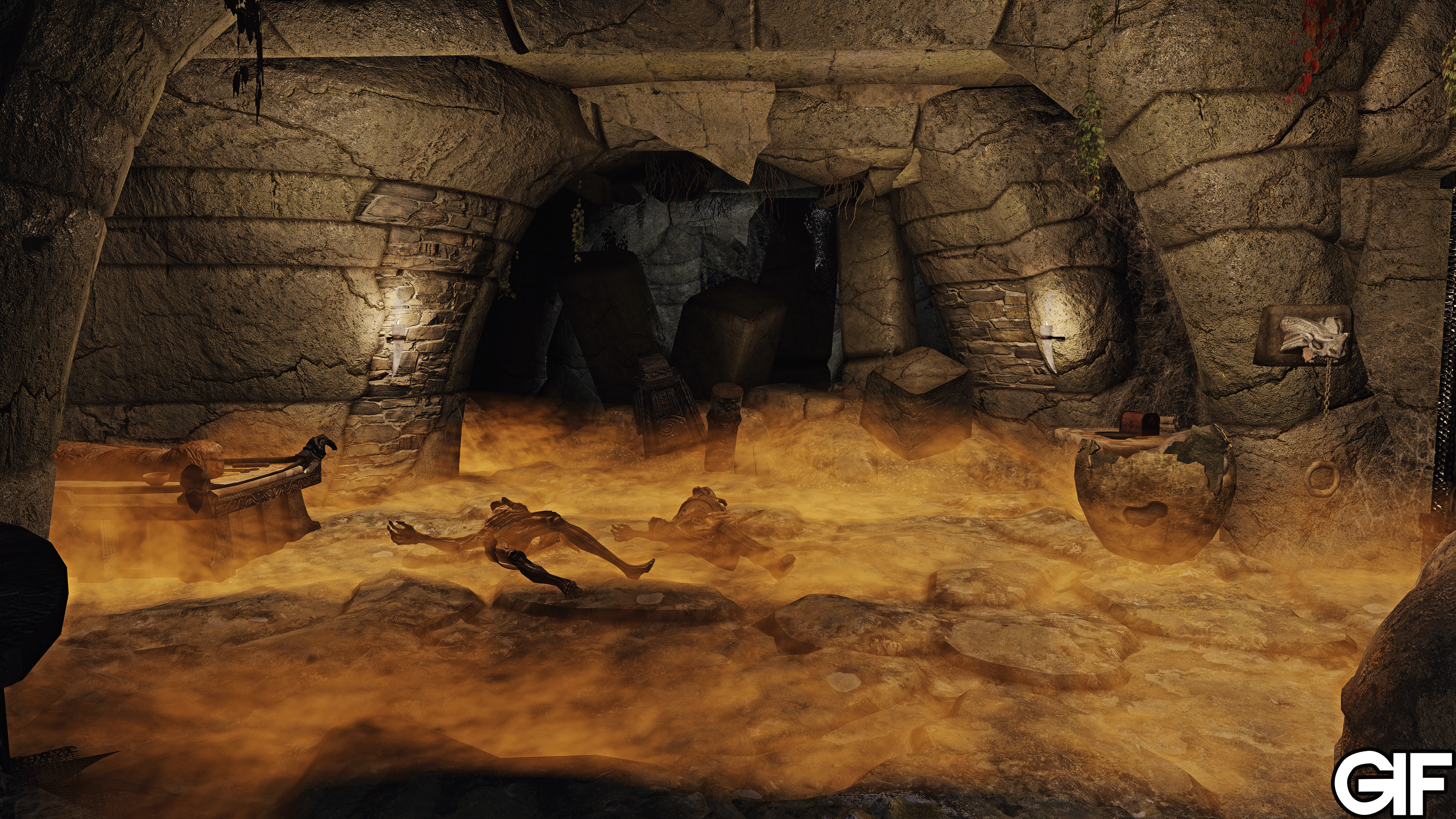 SIMP - Supreme Interior Mist Particles mod for The Elder Scrolls V: Skyrim Special Edition