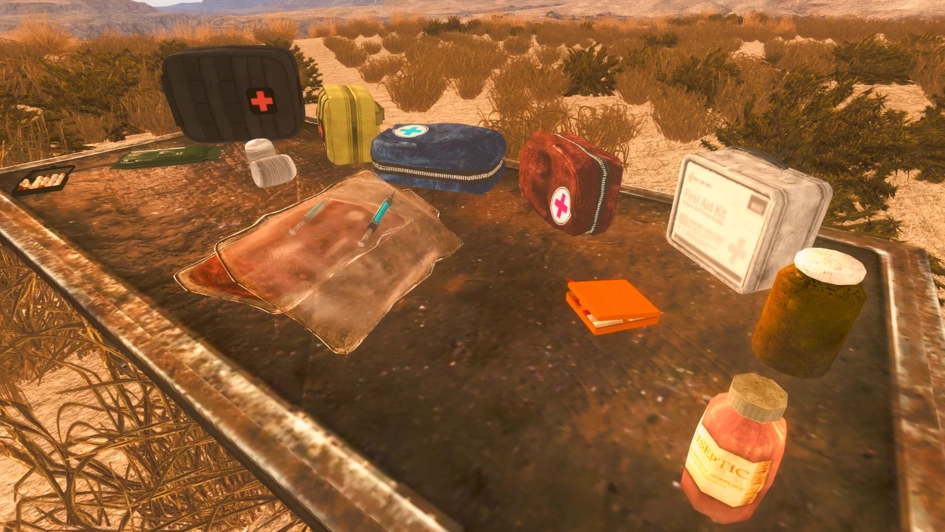 Aid Addon - Medkits - Blood Draw - Bandages - Afterburner Gum - More mod for Fallout: New Vegas