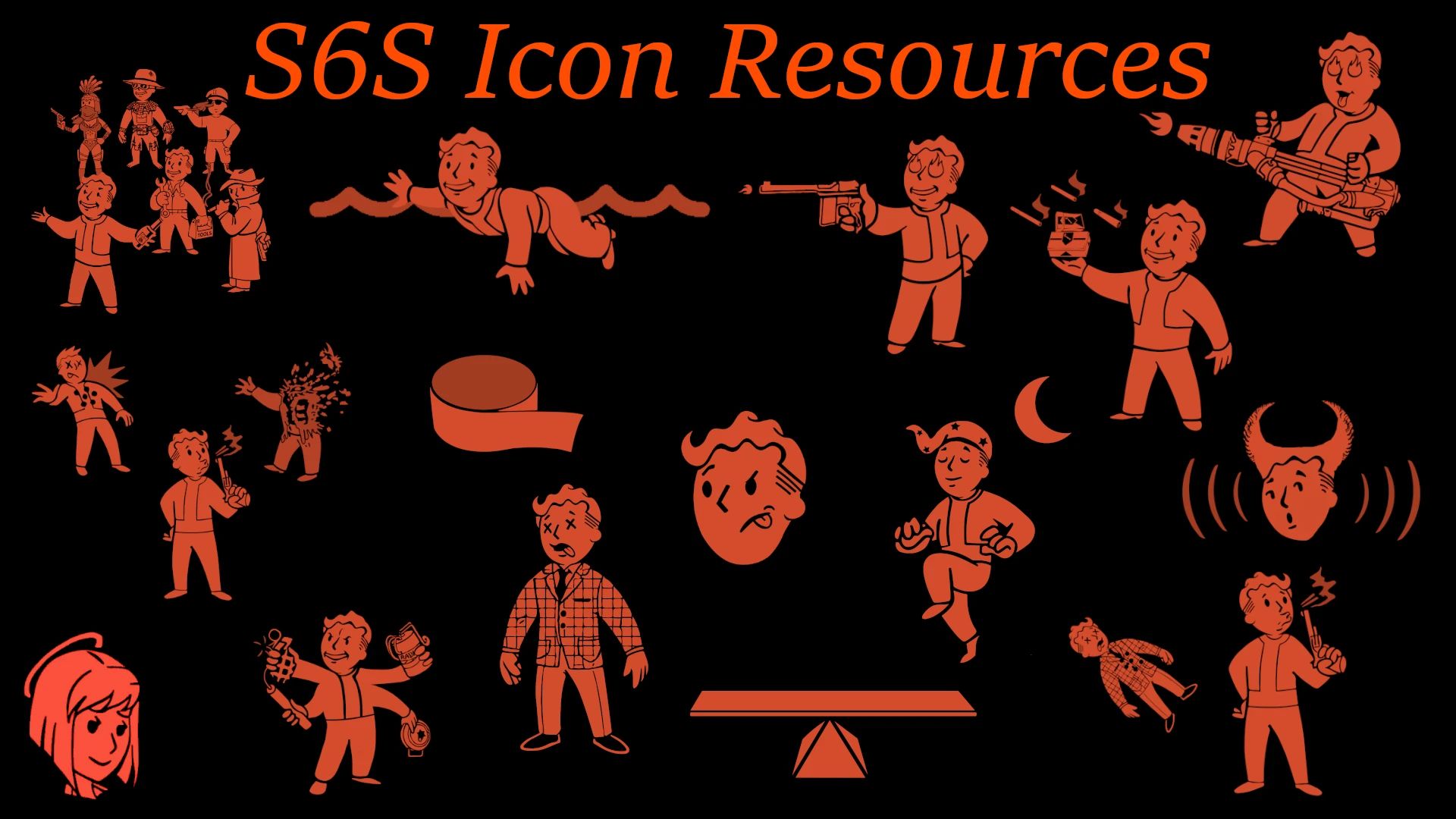 S6S Icons Resource mod for Fallout: New Vegas