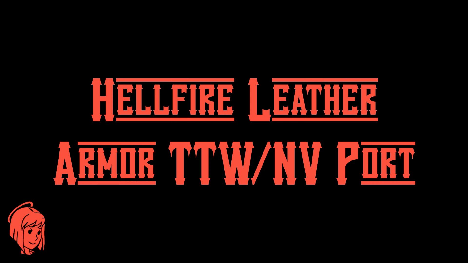 Hellfire Leather Armor NV and TTW Port mod for Fallout: New Vegas