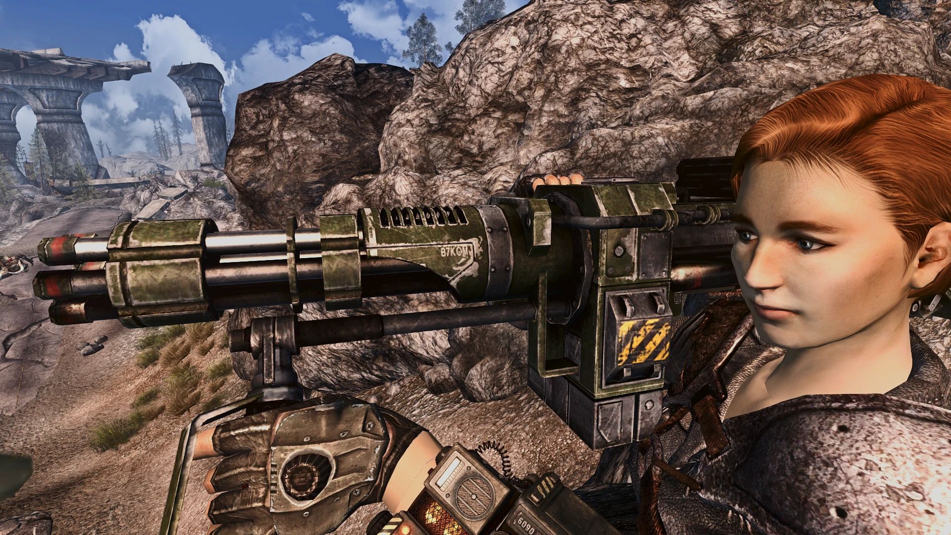 Sweet's Shoulder Mounted Machine Guns - SSMMGS mod for Fallout: New Vegas