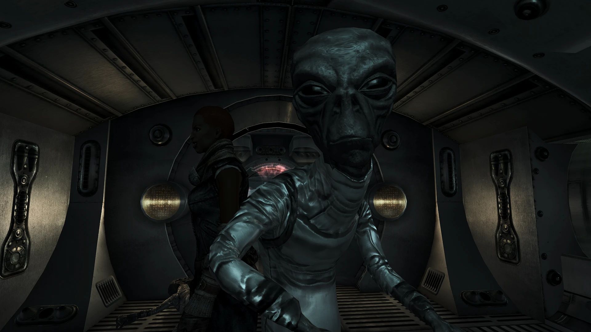 Grey MZ Aliens mod for Fallout: New Vegas