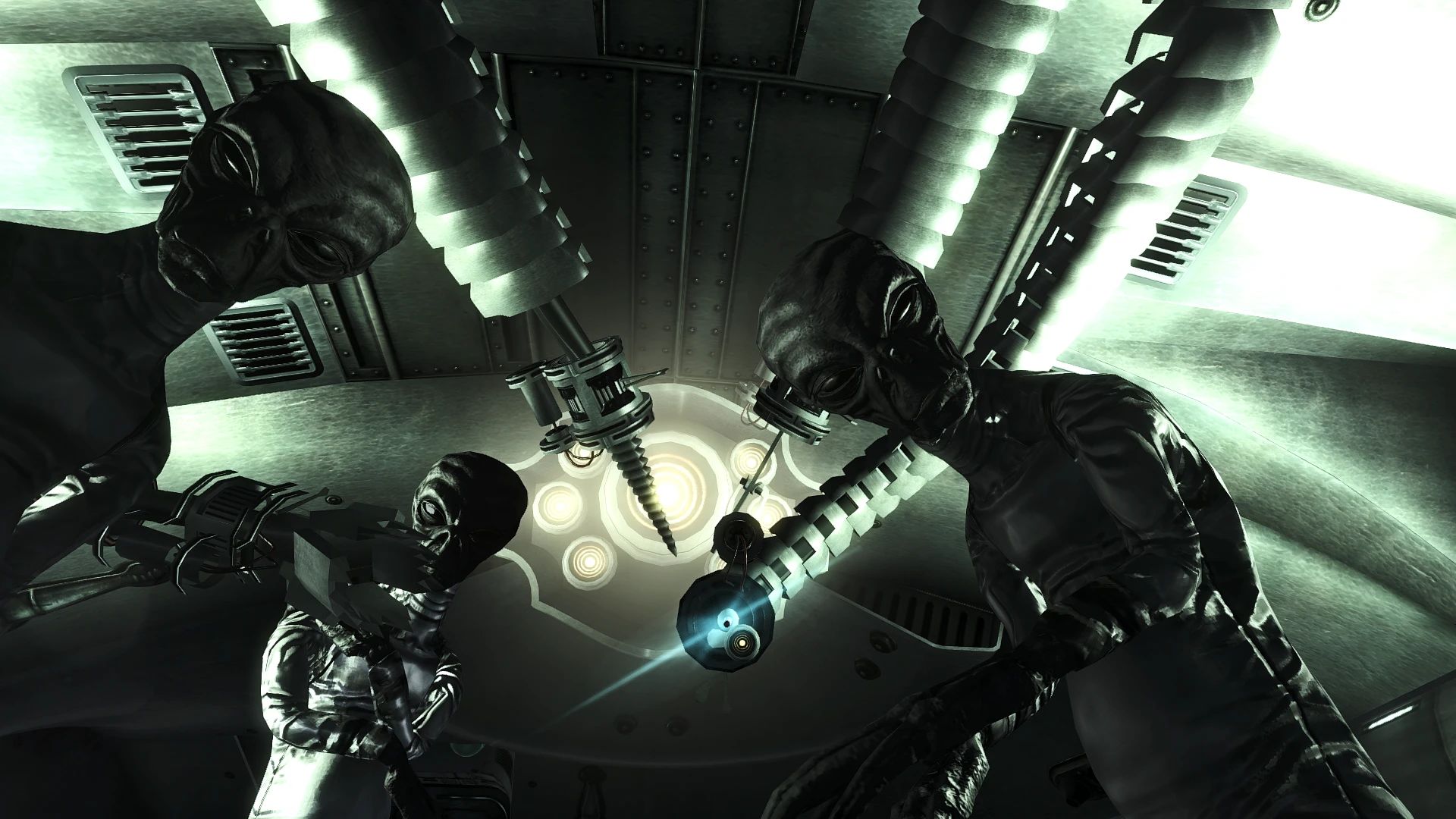 Grey MZ Aliens mod for Fallout: New Vegas