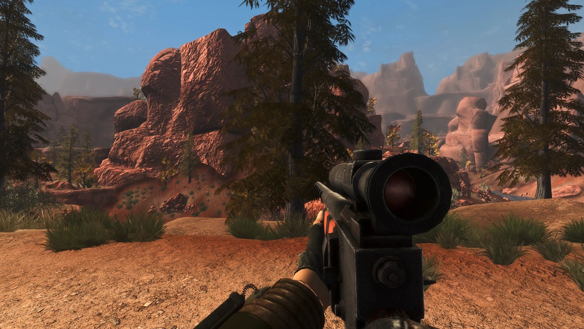 CFWR DKS Sniper Rifle - Magnetic Action Tweak mod for Fallout: New Vegas