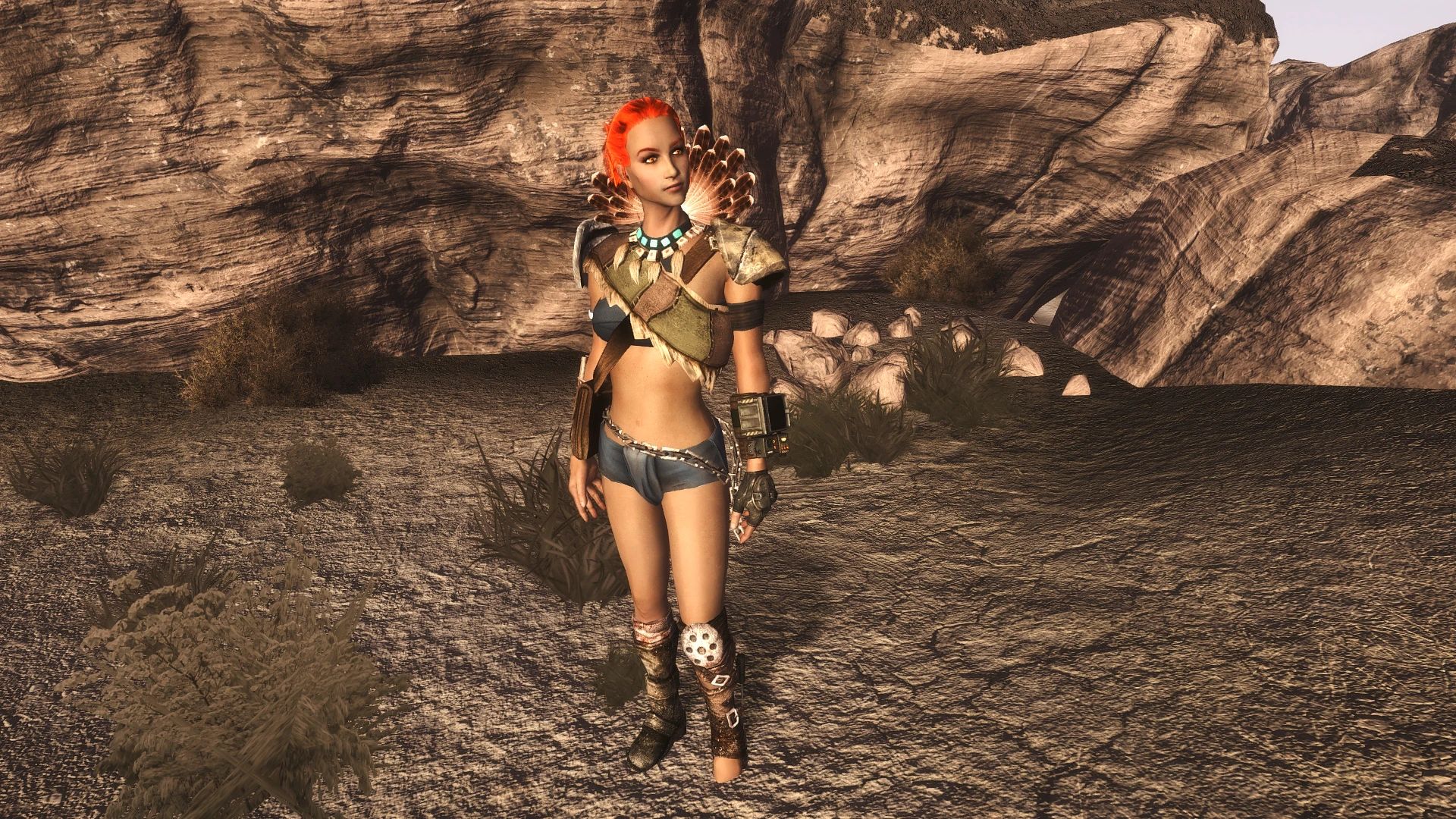 Waking Cloud Sorrow Combat Armor mod for Fallout: New Vegas