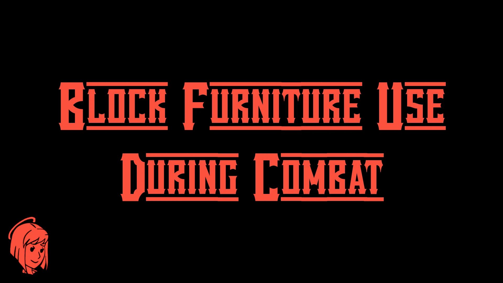 Block Furniture Use In Combat and While Reloading mod for Fallout: New Vegas