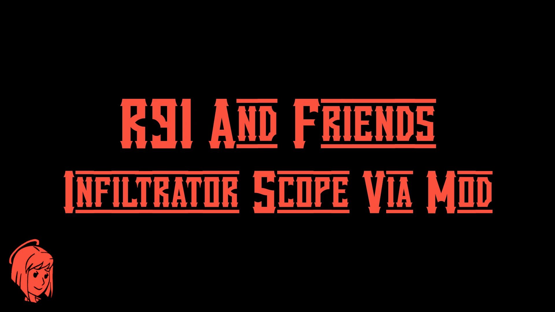 R91 And Friends Infiltrator Scope Via Mod mod for Fallout: New Vegas
