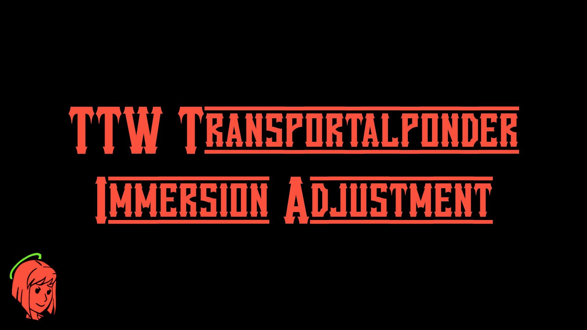 TTW Transportalponder Immersion Adjustment mod for Fallout: New Vegas