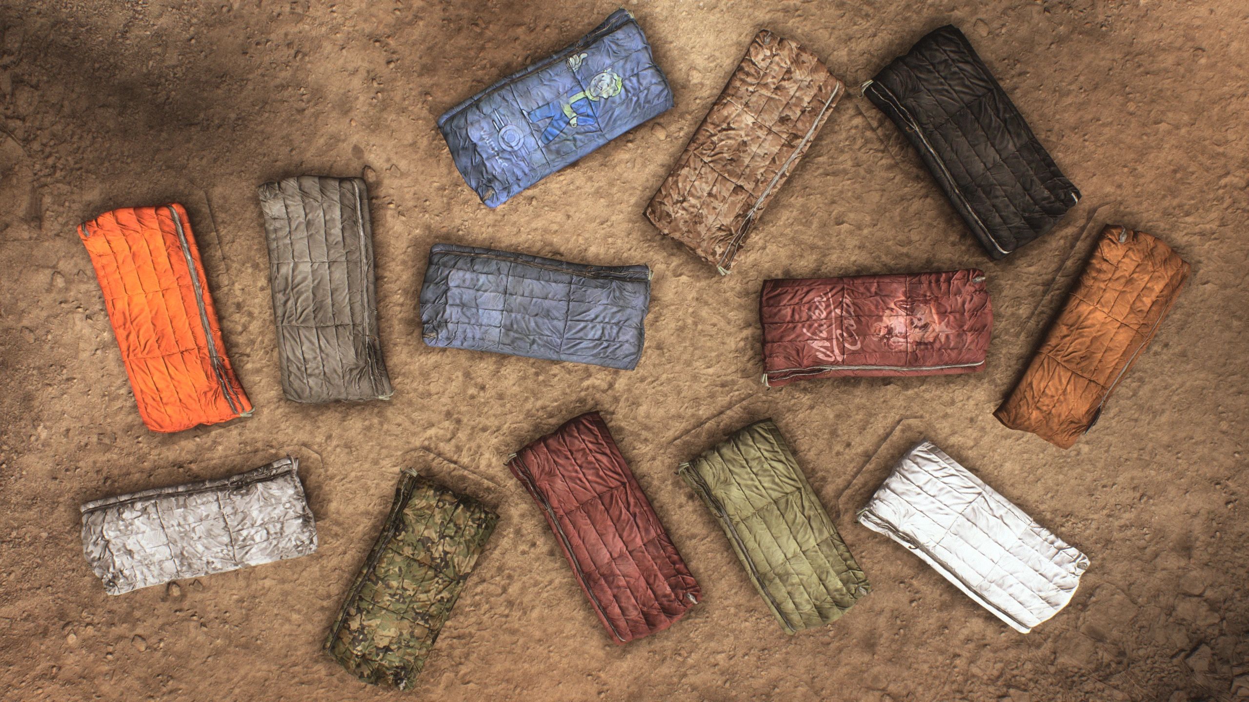 Bedrolls (Base Object Swapper) mod for Fallout: New Vegas