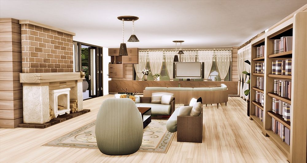 BEL AIR LUXURY mod for The Sims 4 