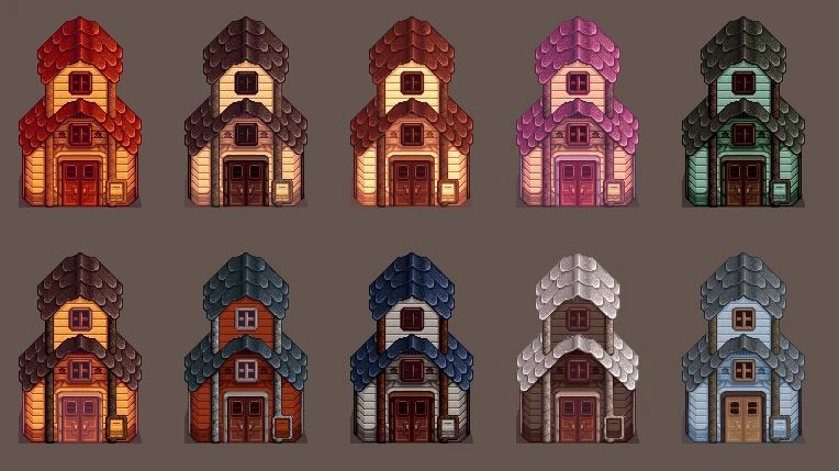 Auto-Sorter Building mod for Stardew Valley