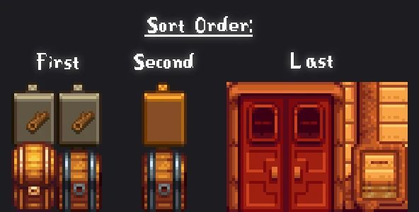 Auto-Sorter Building mod for Stardew Valley