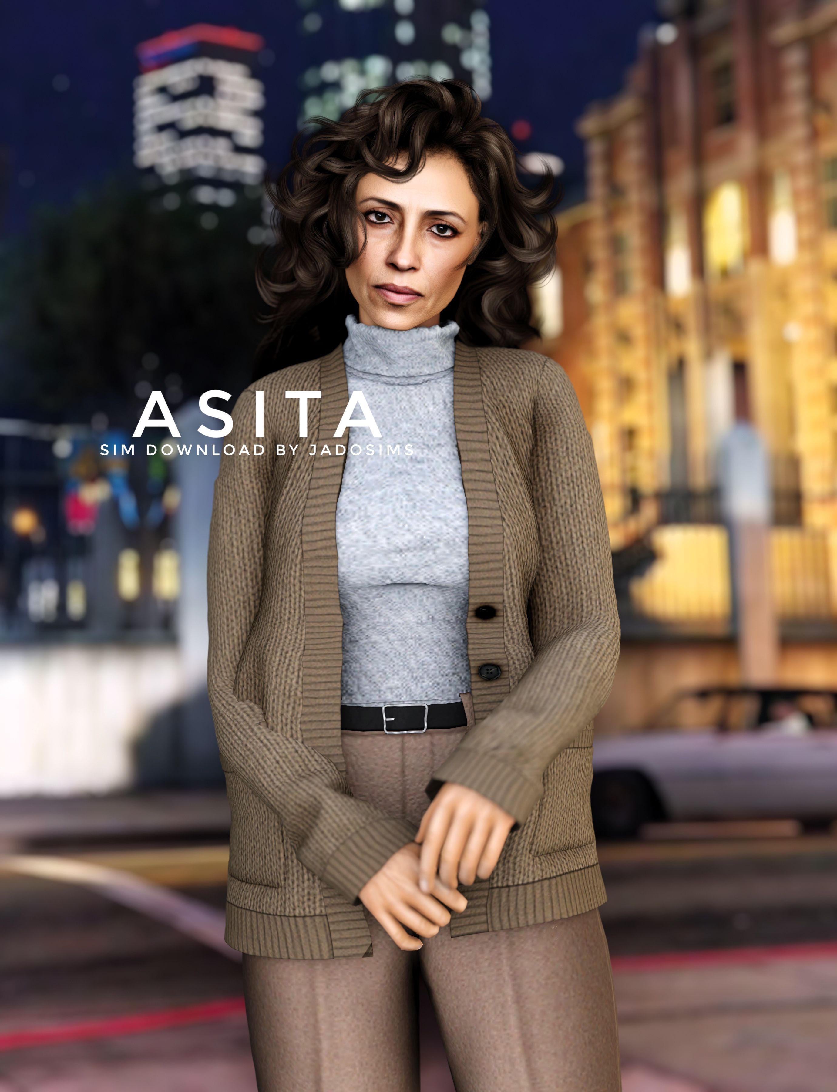 Asita (Sim Download) mod for The Sims 4 