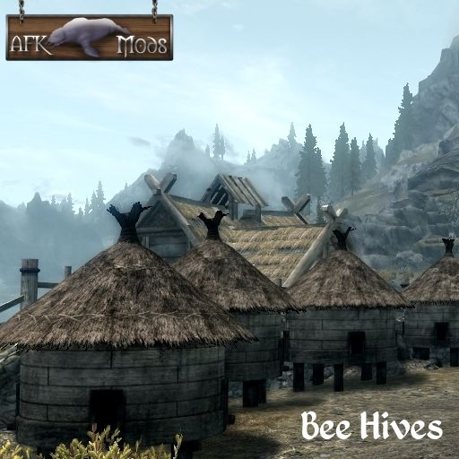 Bee Hives mod for The Elder Scrolls V: Skyrim Special Edition