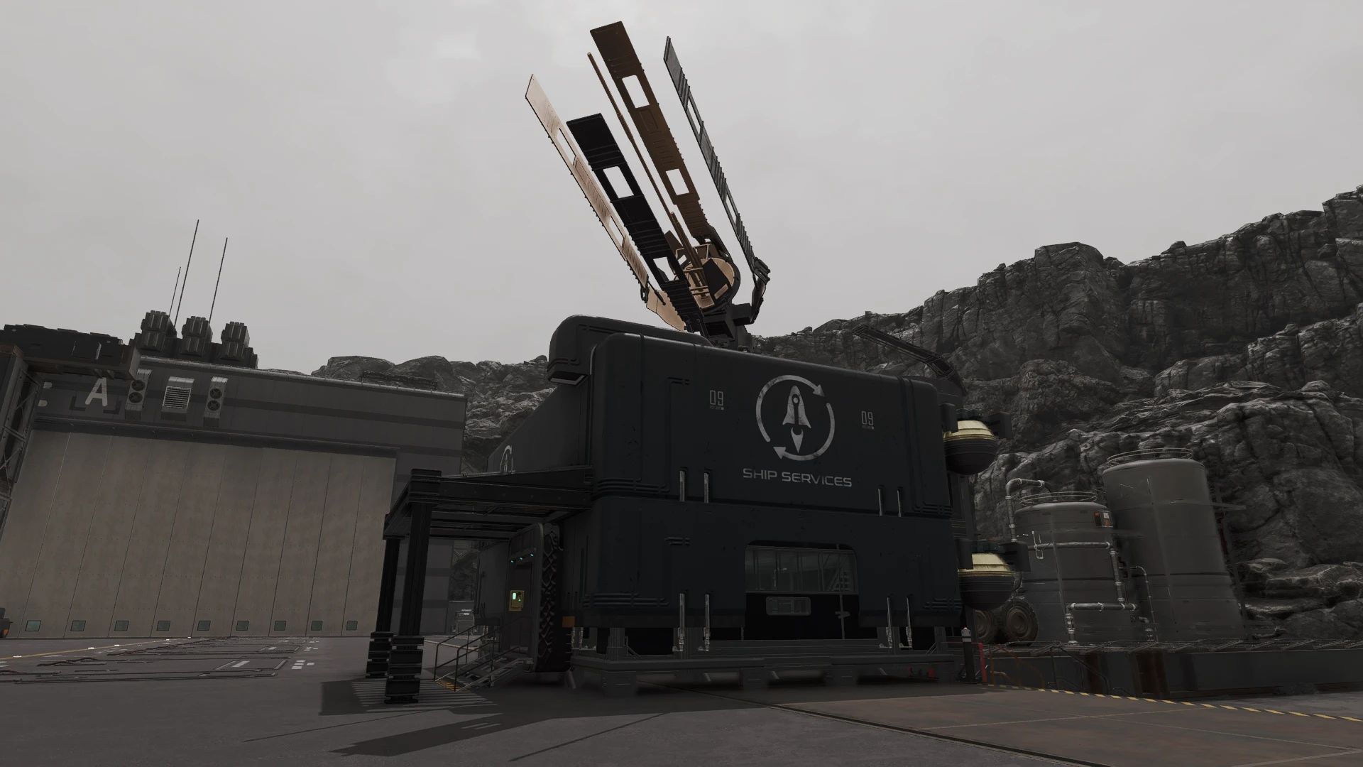 Va'ruun Technical Institute Ship Habs mod for Starfield
