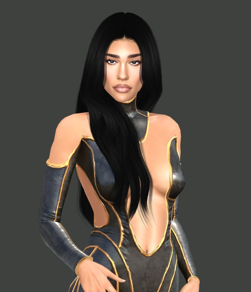 Dua Lipa (Sim Download) mod for The Sims 4 