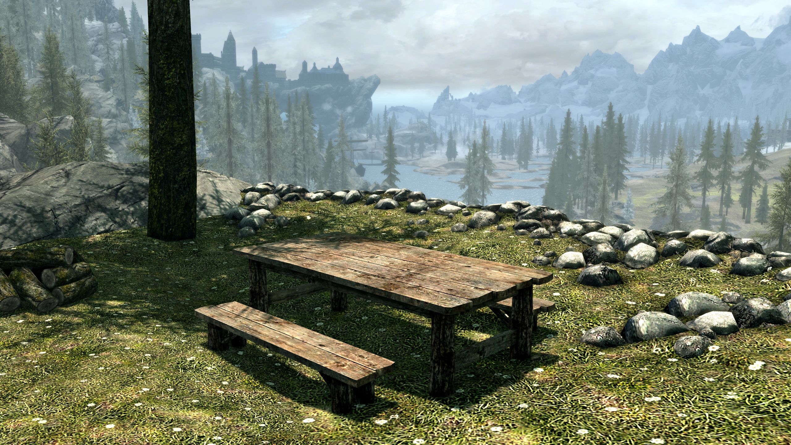 Dragon Bridge mod for The Elder Scrolls V: Skyrim Special Edition