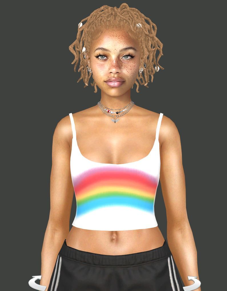 Ebony (Sim Download) mod for The Sims 4 