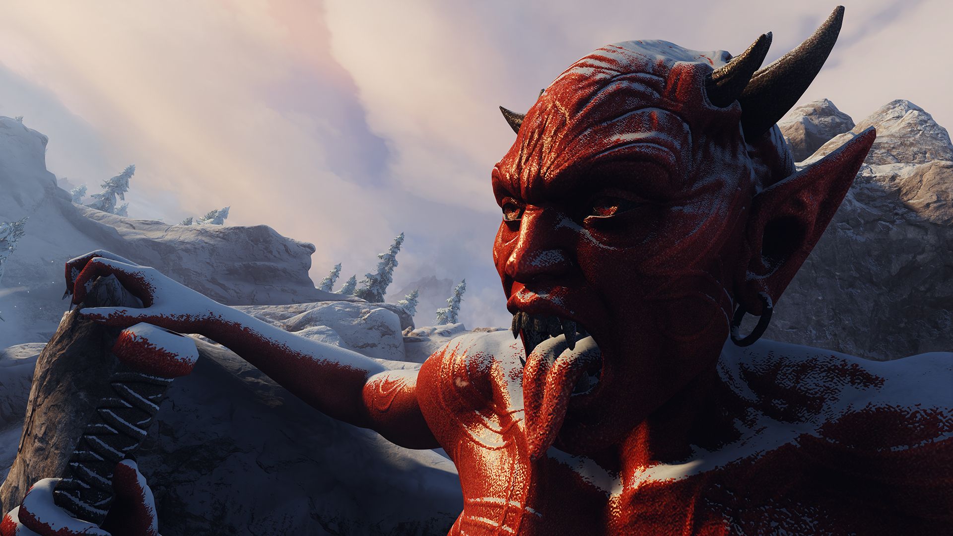 Female Mehrunes Dagon Voice mod for The Elder Scrolls V: Skyrim Special Edition