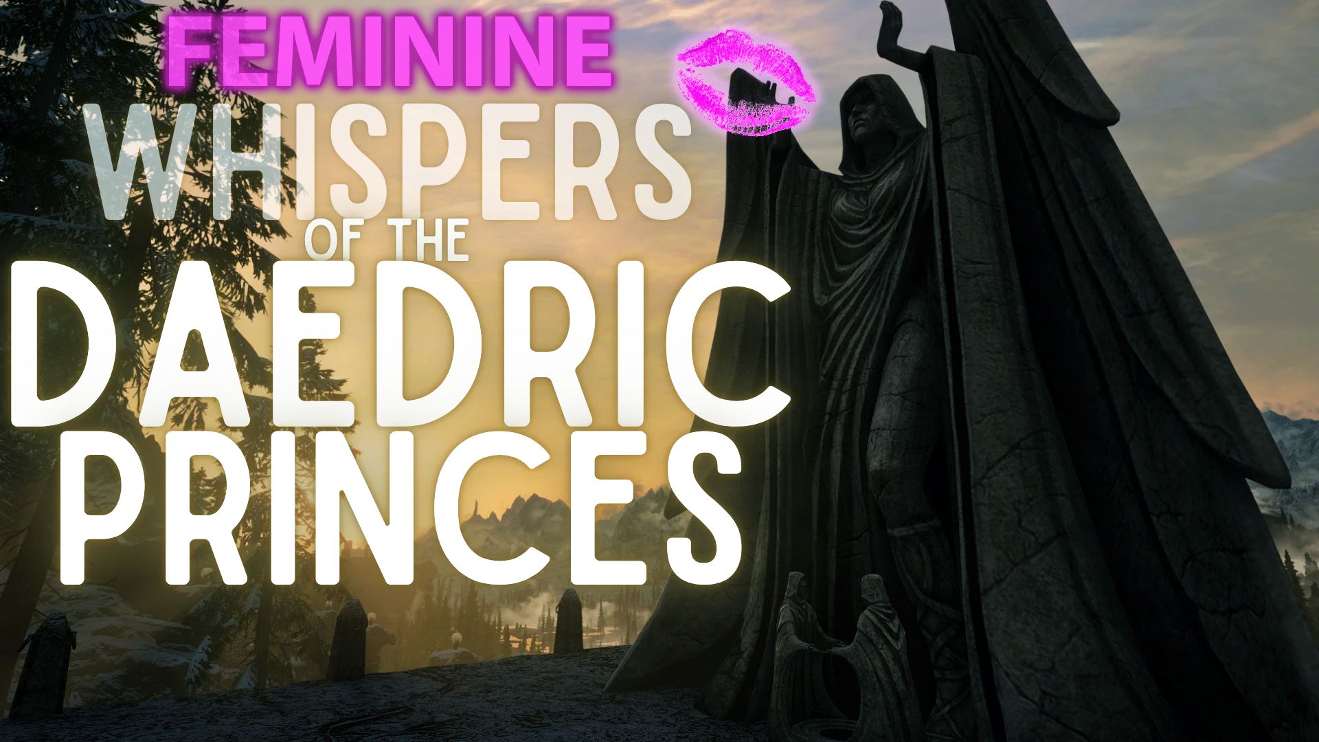 Feminine Whispers of The Daedric Princes mod for The Elder Scrolls V: Skyrim Special Edition